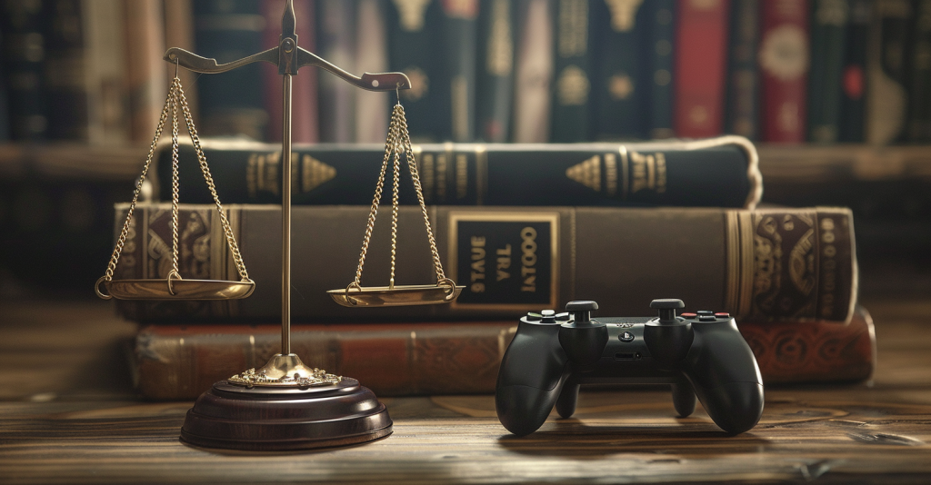 Balancing Scales of Justice and Game Controller